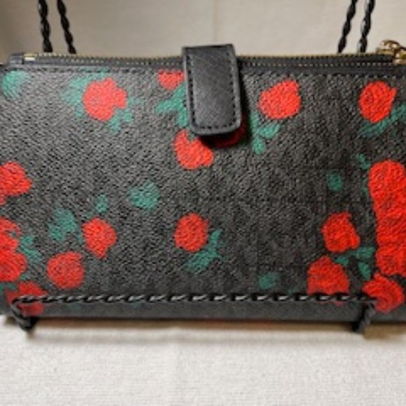 MICHAEL KORS EUC DOUBLE SIDED WALLET - Picture 2 of 13